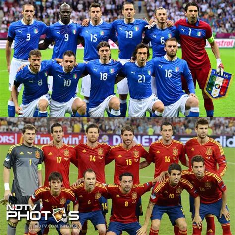 spain vs italy euro 2012 squad